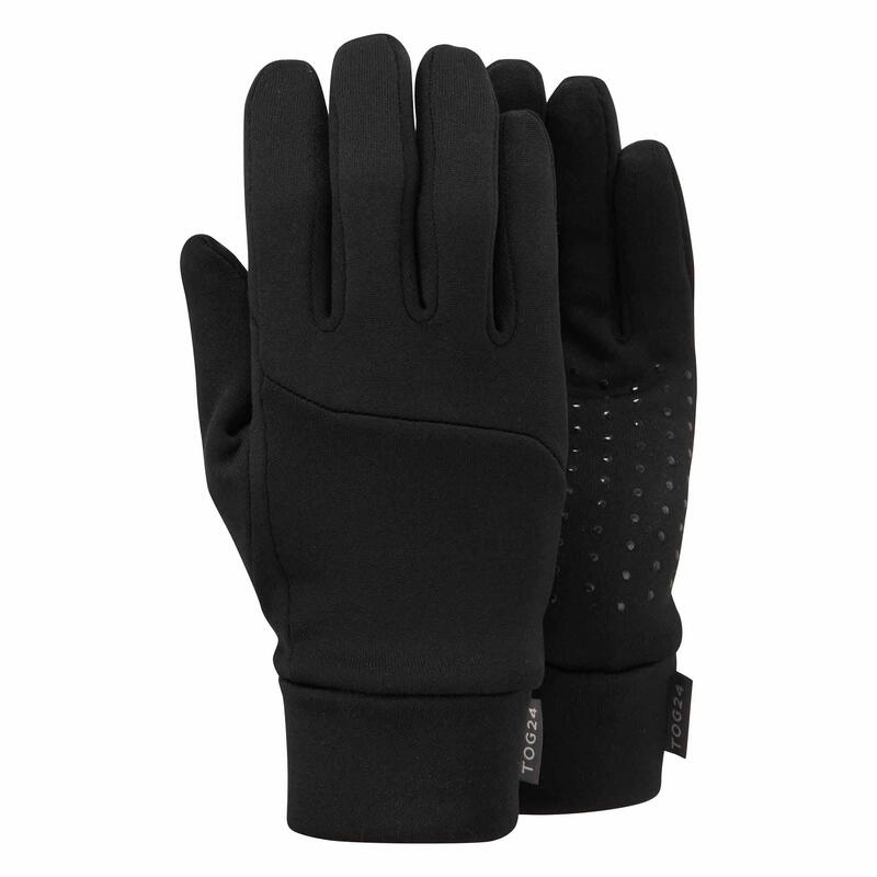 HerrenDamen Unisex Handschuhe "Surge", Power Stretch Damen und Herren Schwarz