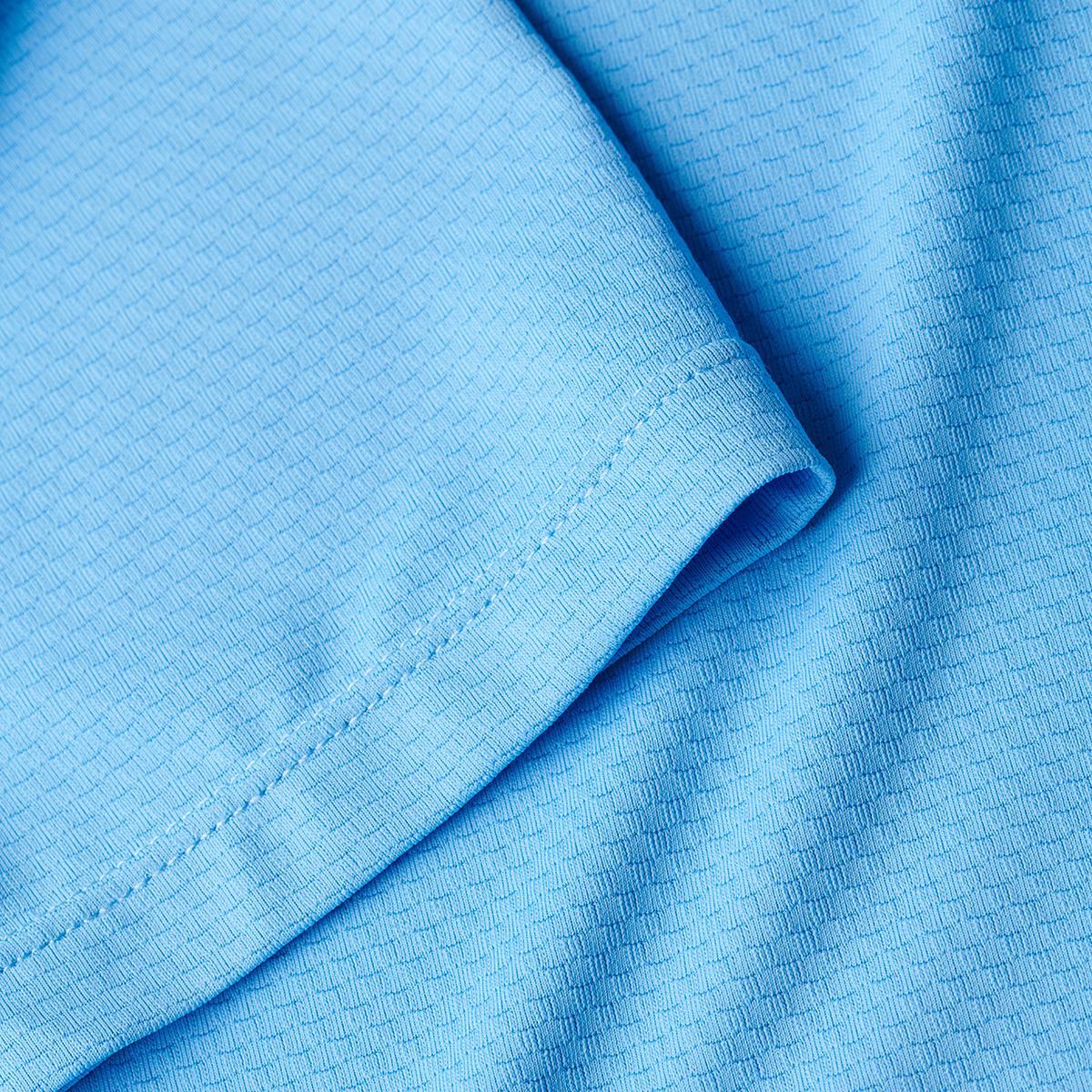 Camiseta de Manga Corta Senderismo de Montaña MUJER Altus TISMA W AZUL 4/6