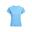 Camiseta manga corta Senderismo en la naturaleza Mujer ALTUS TISMA BLUE