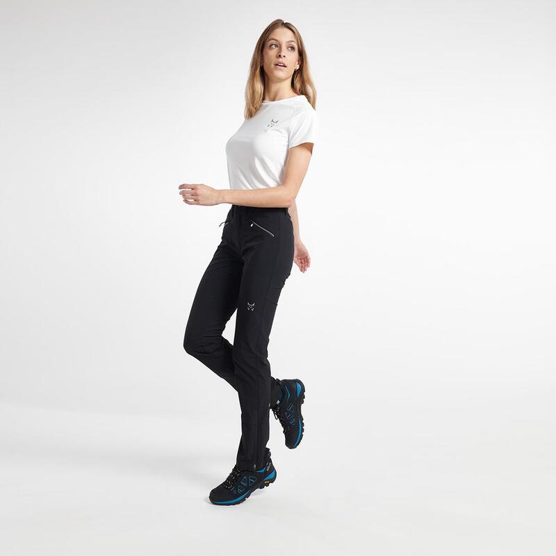 Pantalón Senderismo en la naturaleza Mujer ALTUS JAZZI W I30 BLACK