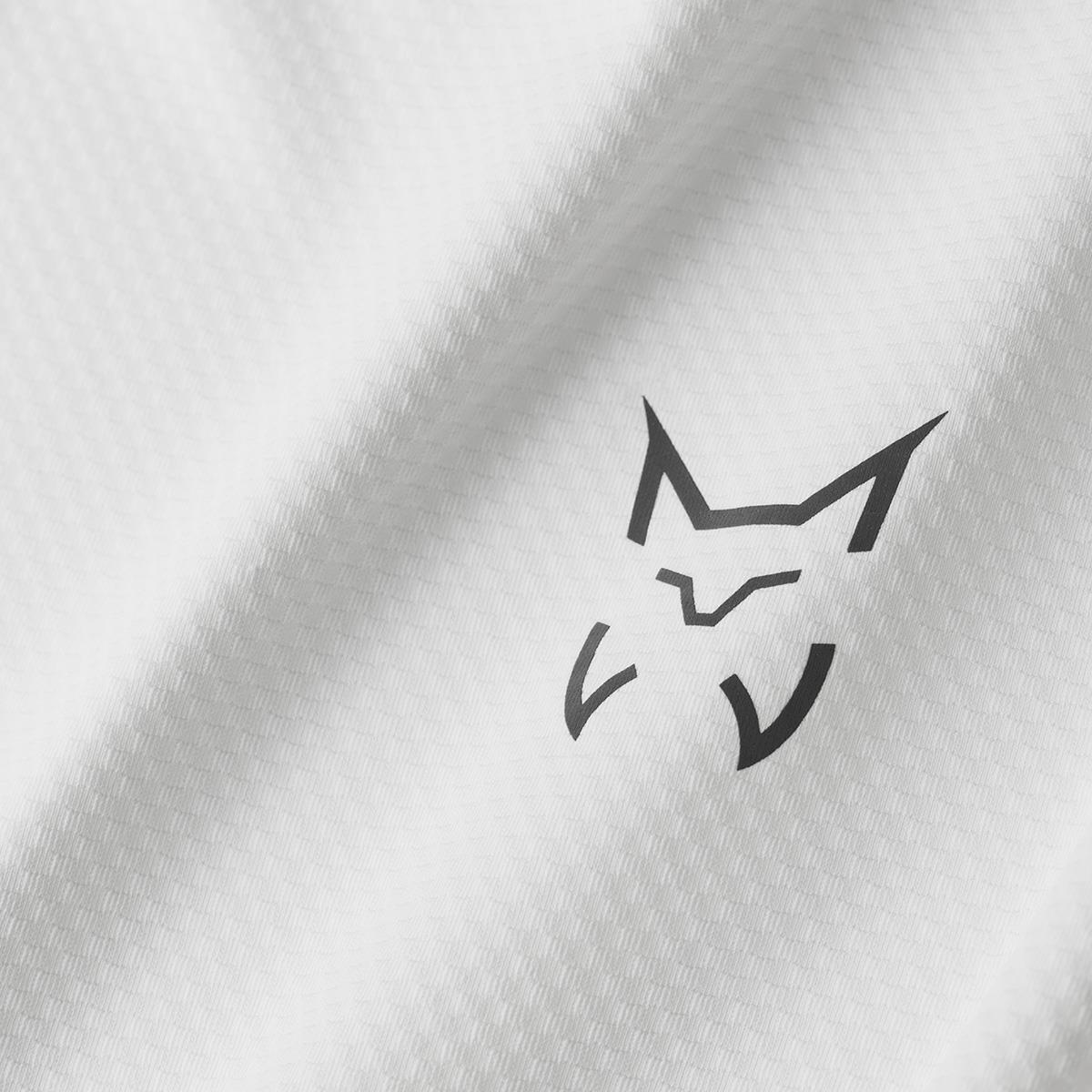 Camiseta de Manga Corta Senderismo de Montaña MUJER Altus TISMA W BLANCO 3/6