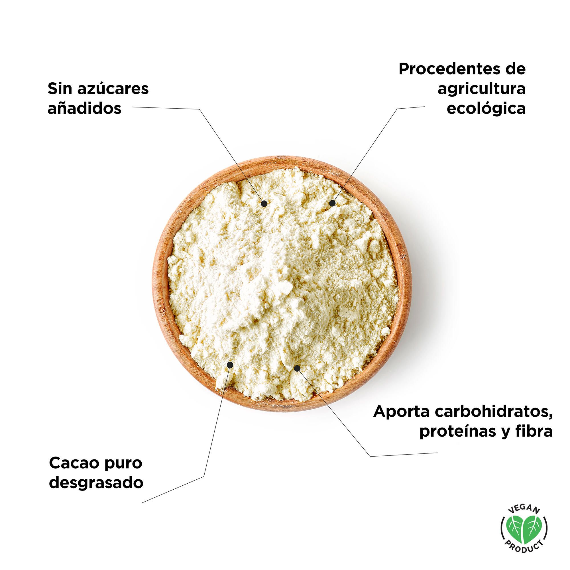 Harina Avena Sabor Vainilla Sport Live - Sin azúcares añadidos - 1Kg - DRASANVI 2/6