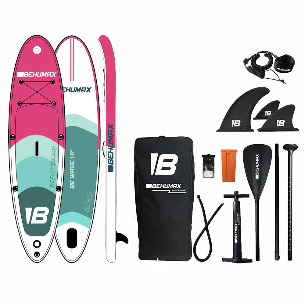 Behumax - Planche De Stand-up Paddle - Be Wave Oasis 10 Pourpre - Planche De Stand Up Paddle - Violet - Kid Unique - Decathlon