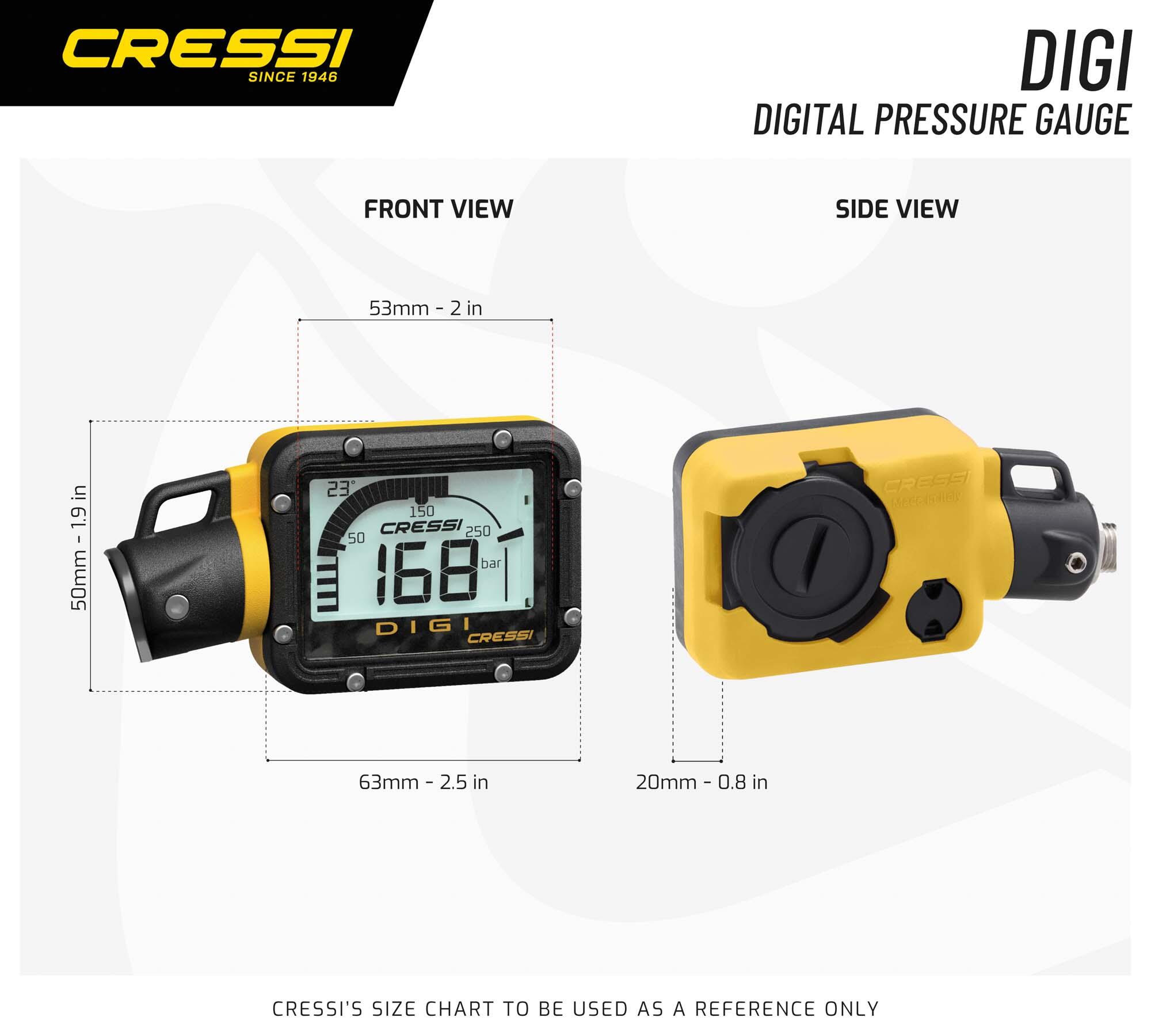 DIGI console per immersioni gialla 6/6