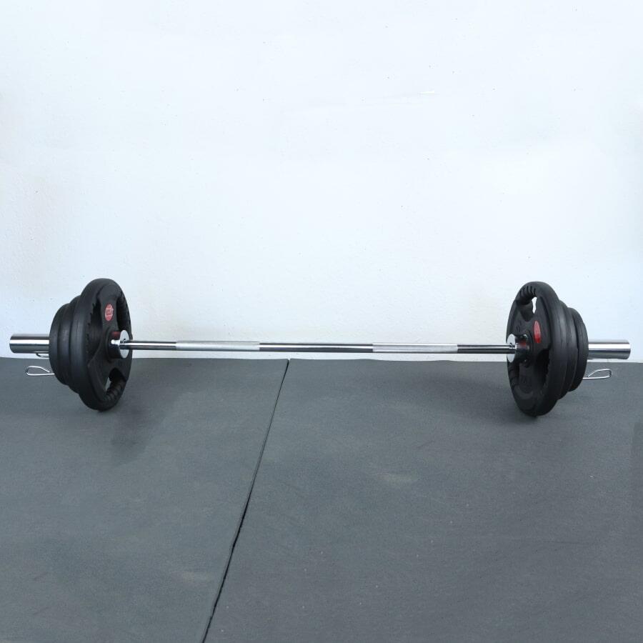 Kit de barra olímpica 1.50m y discos de pesas Viok Sport 5/5