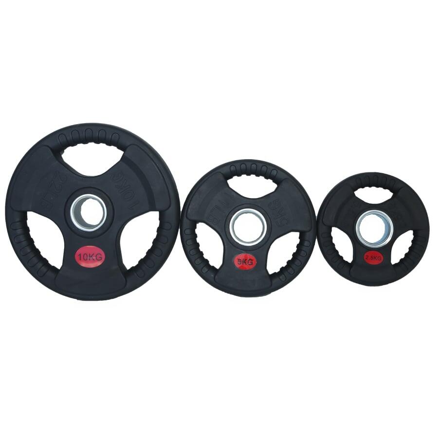 Kit de barra olímpica 1.50m y discos de pesas Viok Sport 2/5