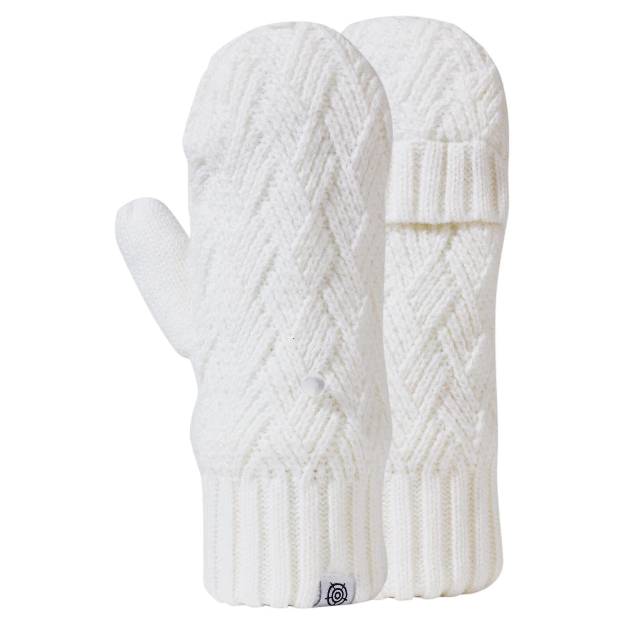 BRITTON Adult Mittens (Off-white)