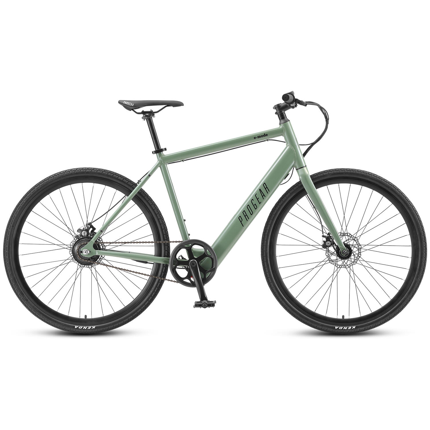 Progear Bikes E Mode Urban E Bike 700c 53cm in Olive