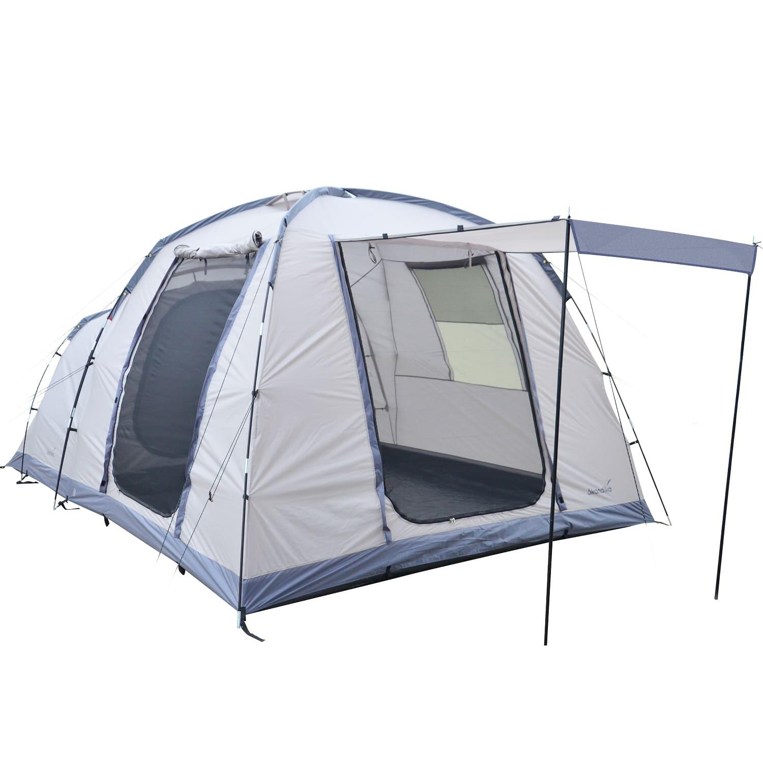Tenda de campismo de cúpula - Bergen 5 Protect - para 5 pessoas