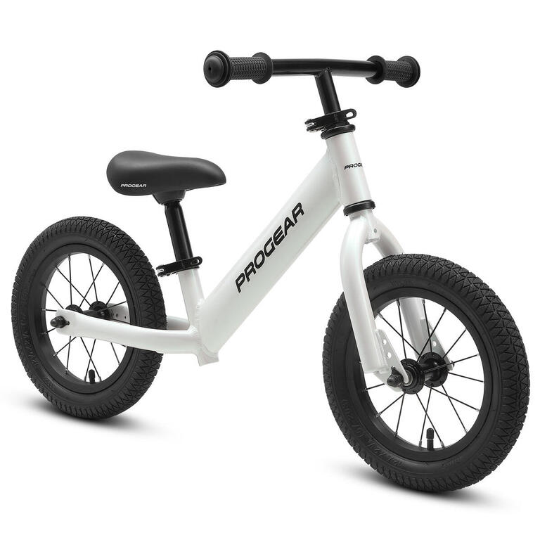 Progear Duralite kids balance bike in pearl white
