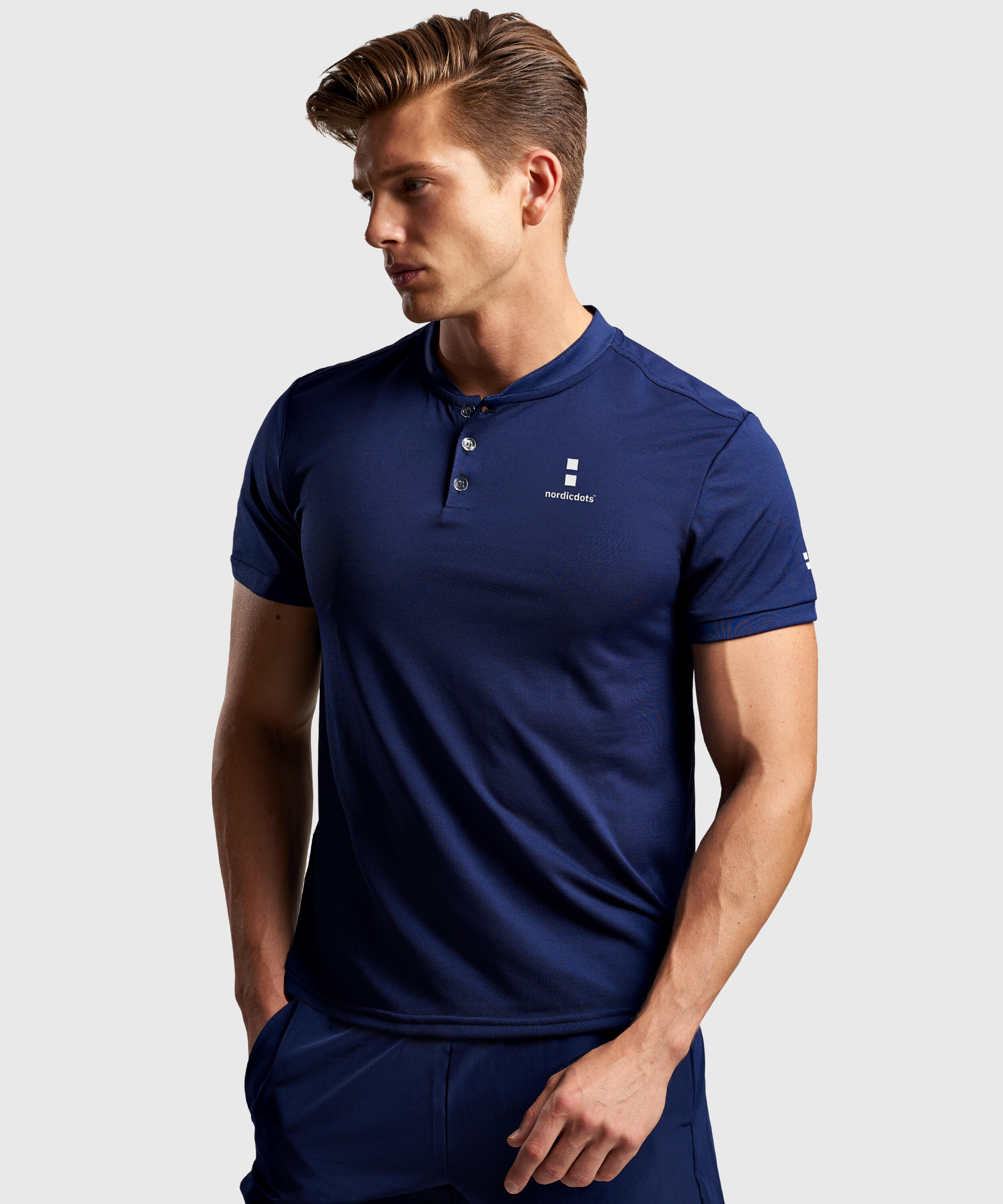 Excellence Tennis/Padel Polo Herren Marineblaues 3/3