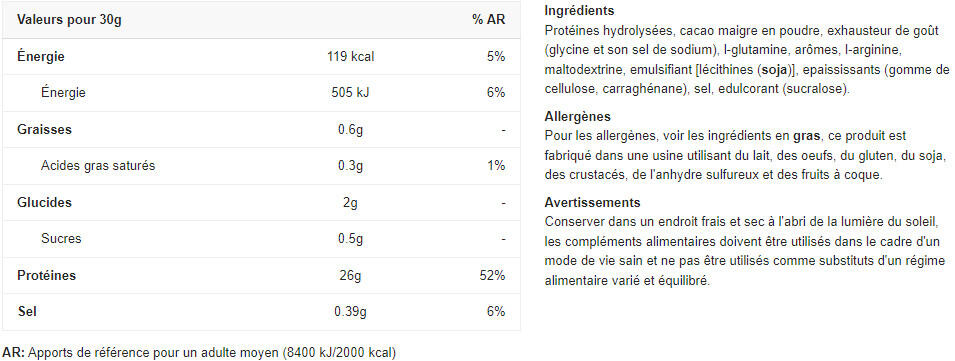 BioTechUSA Beef Protein 500 gr 2/5