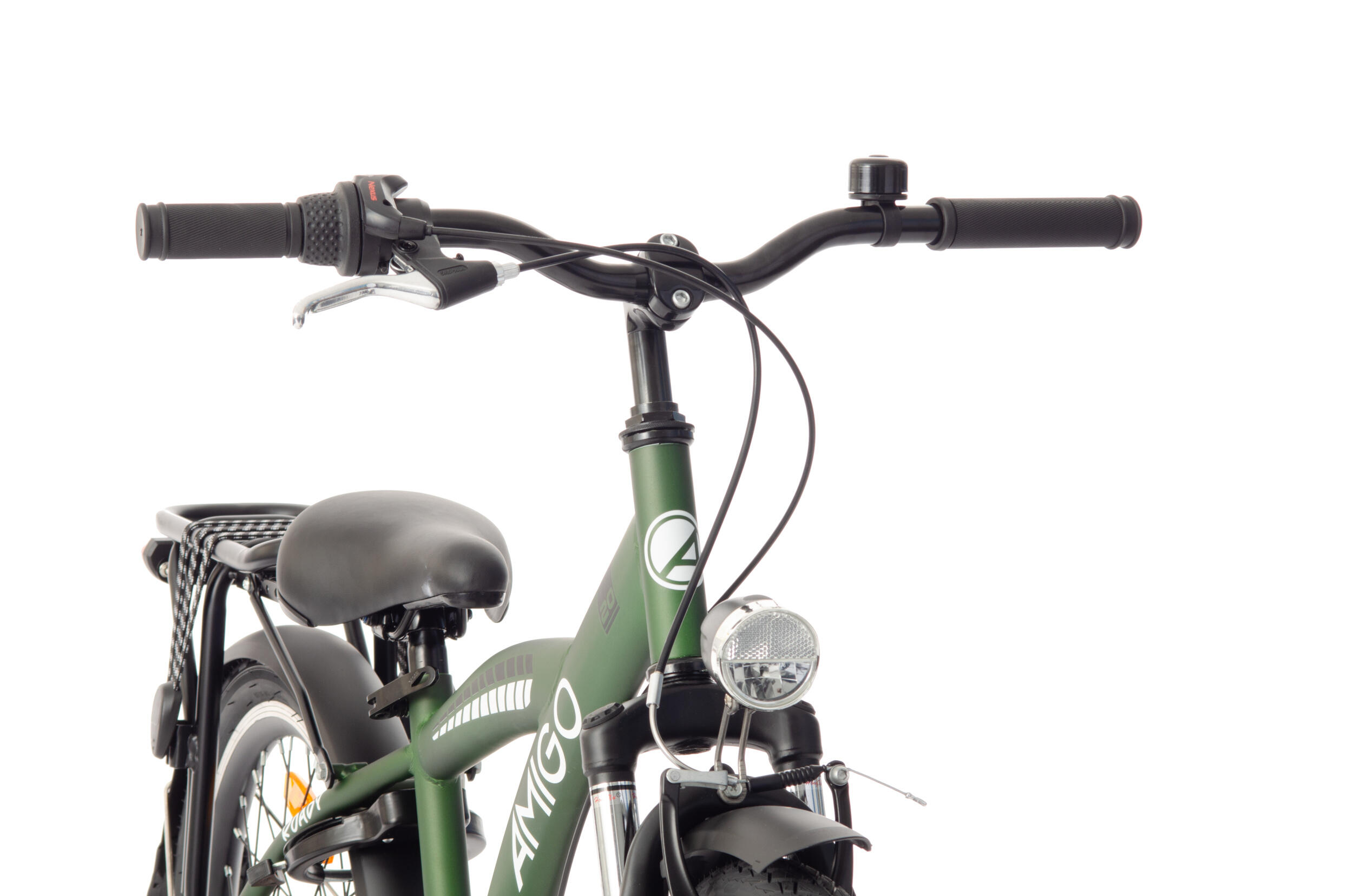 AMIGO Jongensfiets Roady 24 Inch Jongens 3V Terugtraprem Groen 7/7