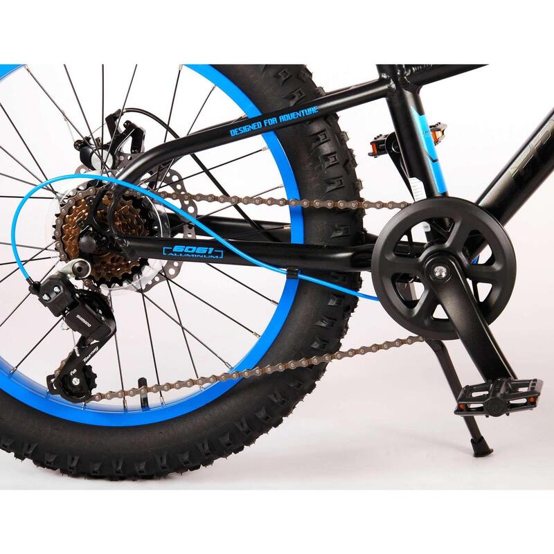 Vélo pour enfants Volare Gradient - Garçons - 20 pouces - Black Blue Aqua -