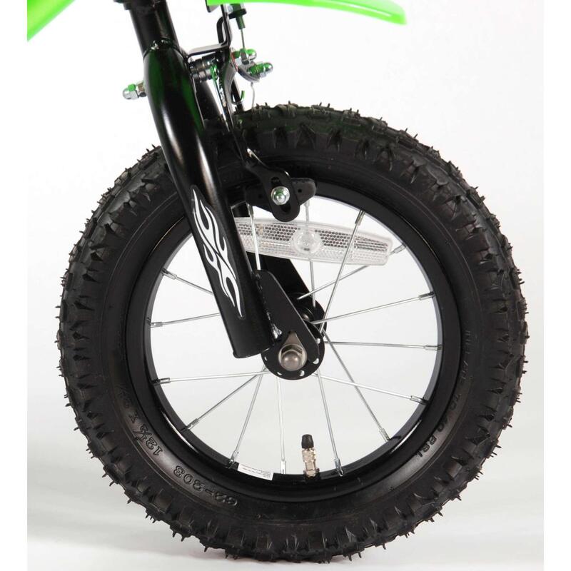 Vélo pour enfants Volare Motorbike - Garçons - 12 pouces - Vert