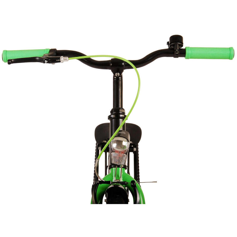 Thombike 24 Pouces 23 cm Garçon Frein à rétropédalage Noir/Vert