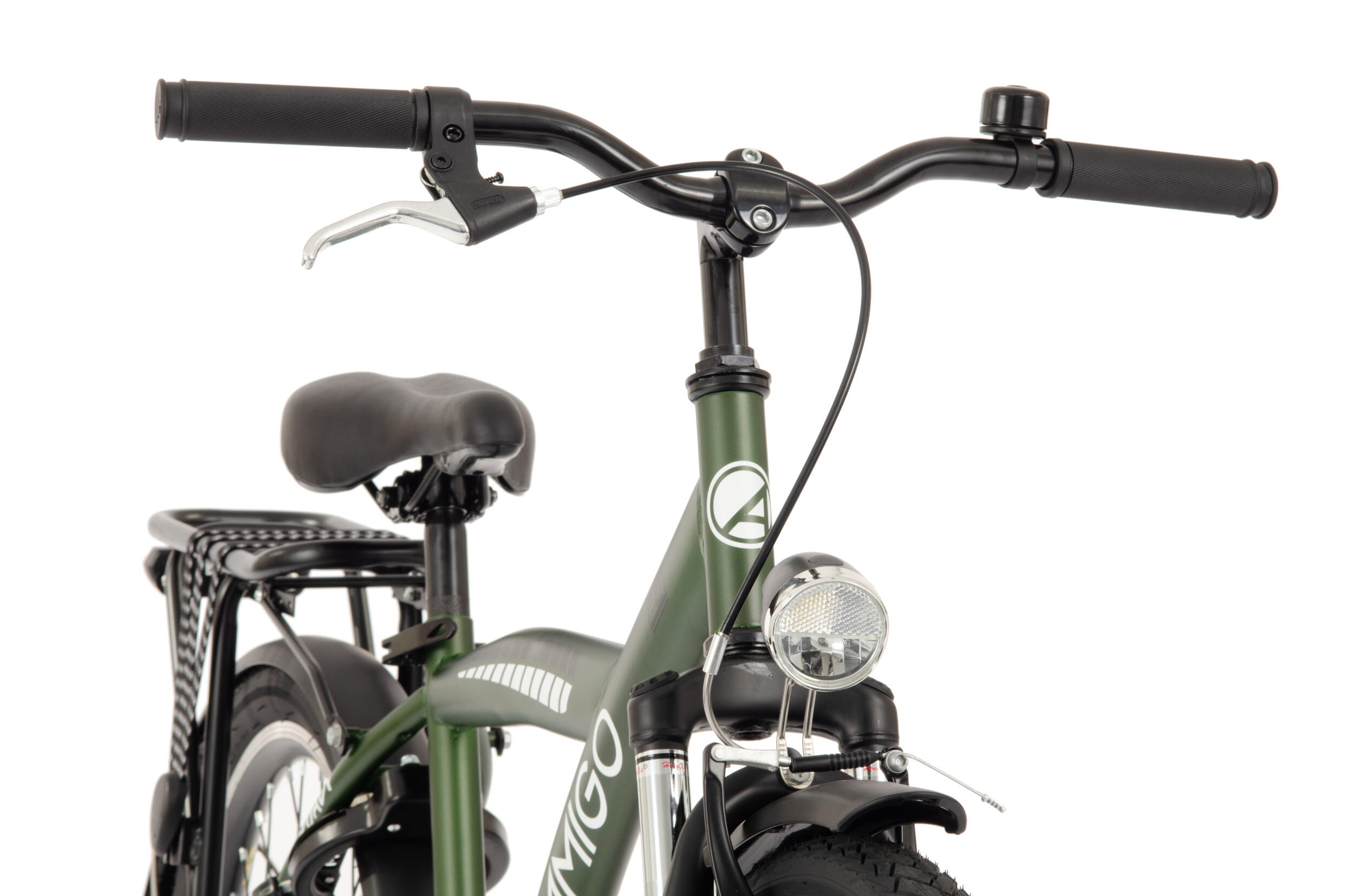 AMIGO Jongensfiets Roady 24 Inch Jongens Terugtraprem Groen 7/7