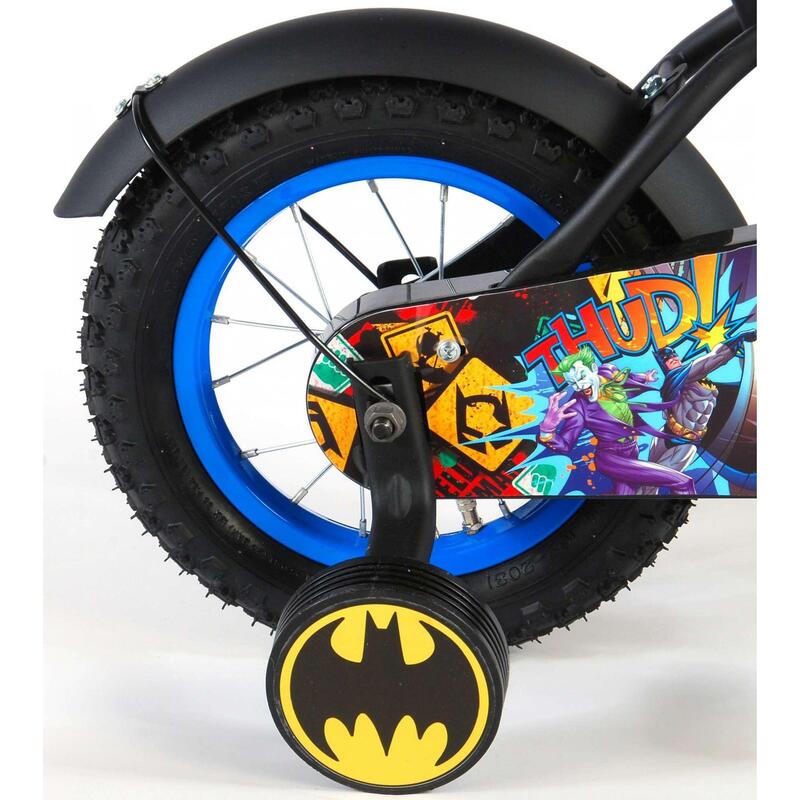 VOLARE BICYCLES Bicicletta per bambini Batman 12 pollici