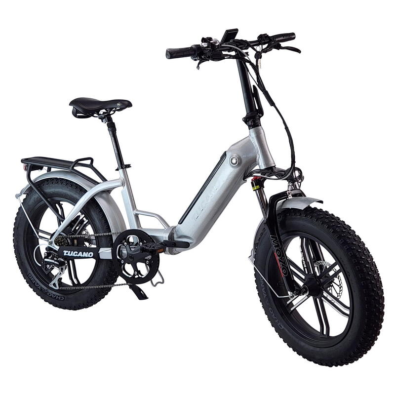 Bicicleta Electrica Monster Low-E  Silver