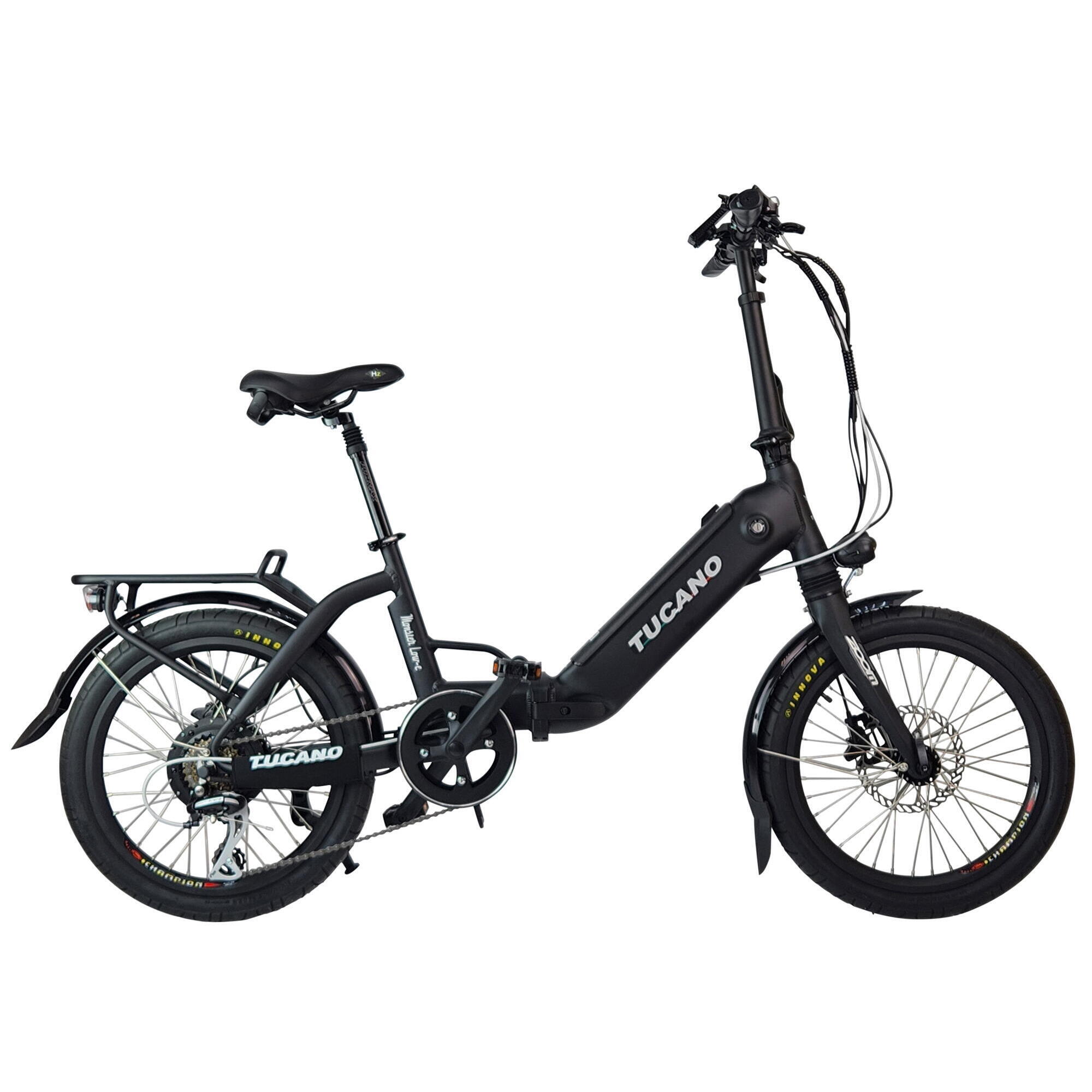 Tucano - Vélo Électrique Low-e City Noir - Vélo Pliant - Noir - Taille Unique - Decathlon