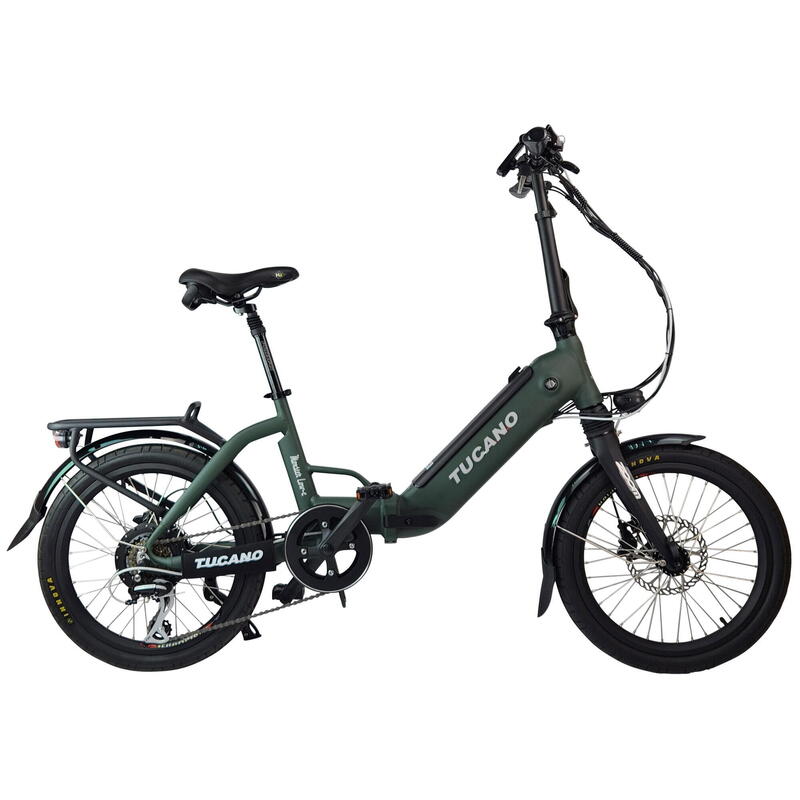 Bicicleta Electrica Low-E City Verde
