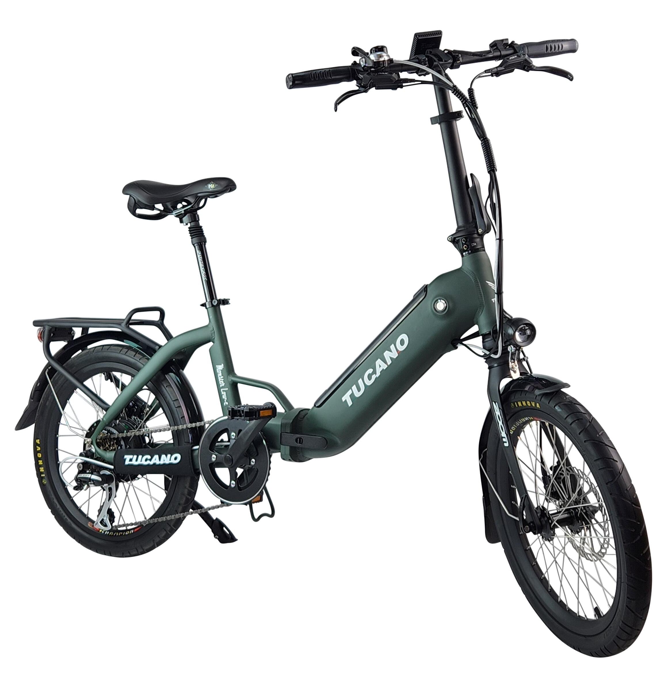 Velo electrique Low E City Argent TUCANO Decathlon
