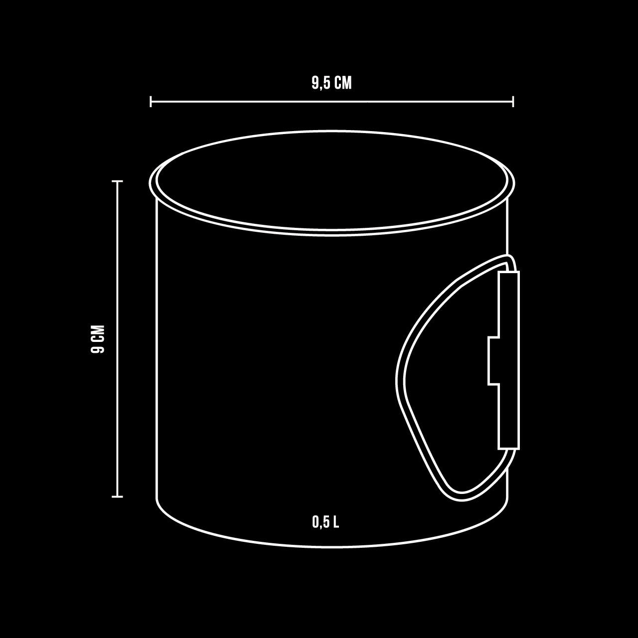 Mug de voyage Alpinus Lugo 0,5L 3/7