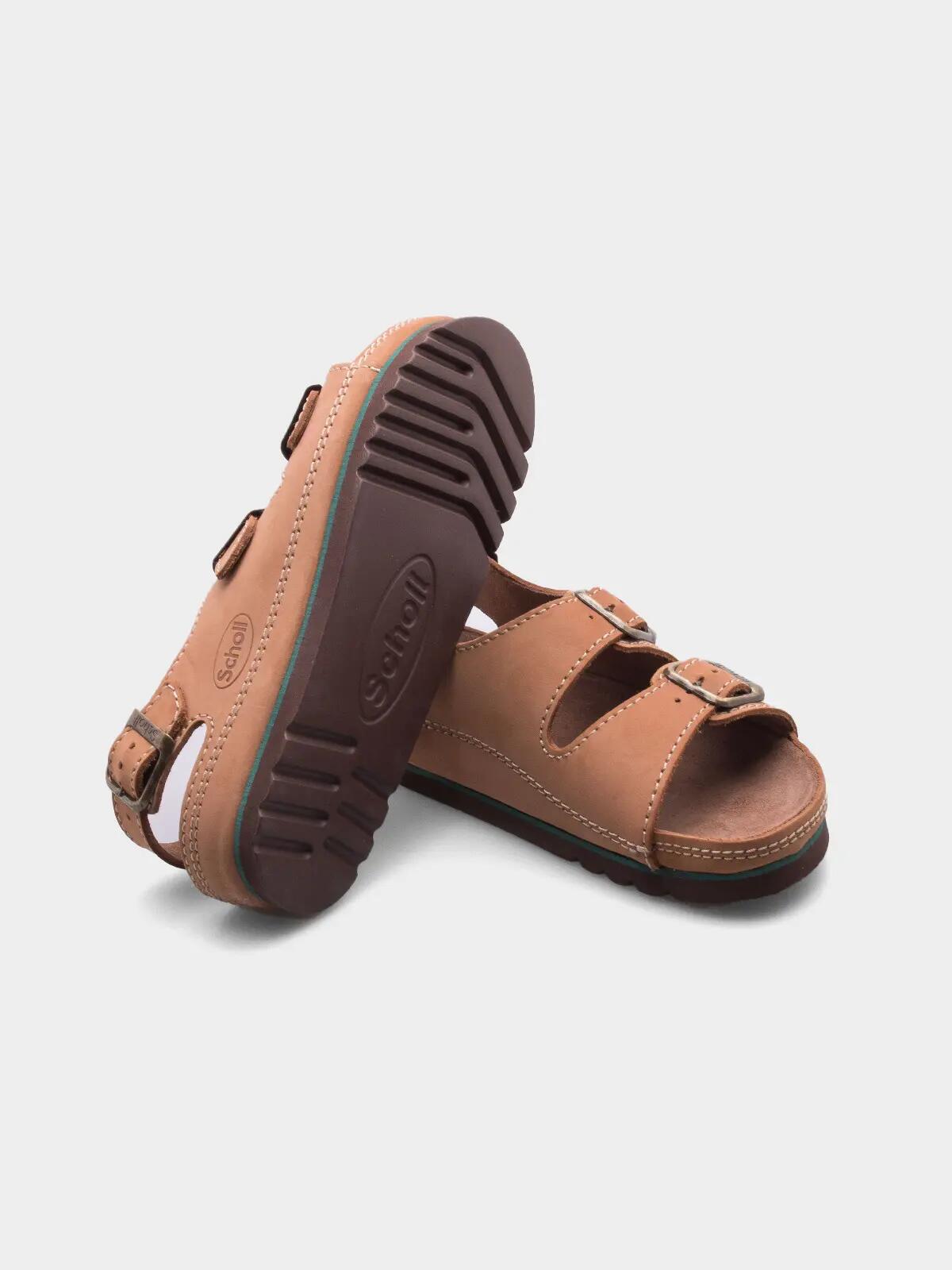 Sandales unisexe Air Bag Backstrap Marron cuir 6/7