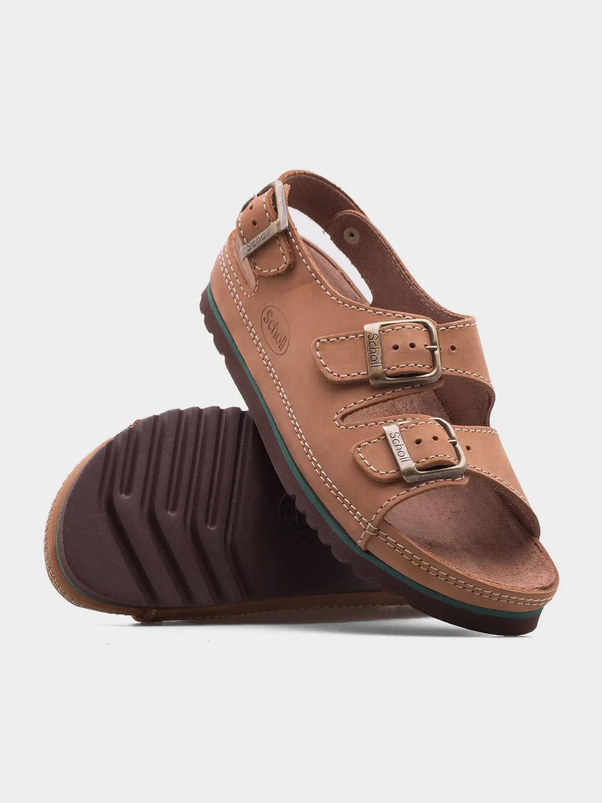Sandales unisexe Air Bag Backstrap Marron cuir 3/7