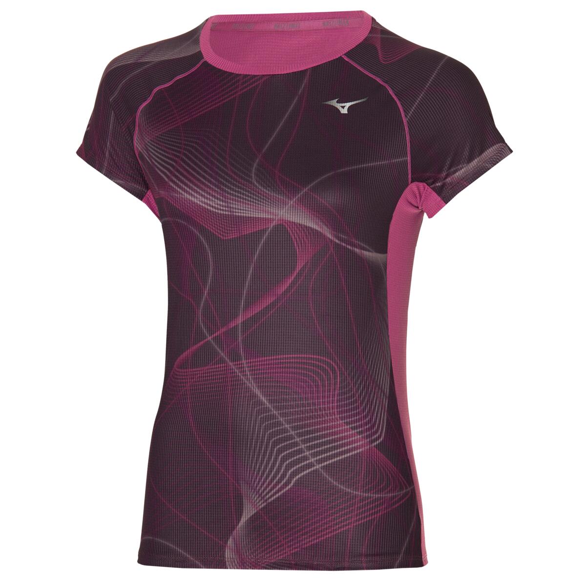 Koszulka do biegania damska Mizuno Aero Tee 1/3