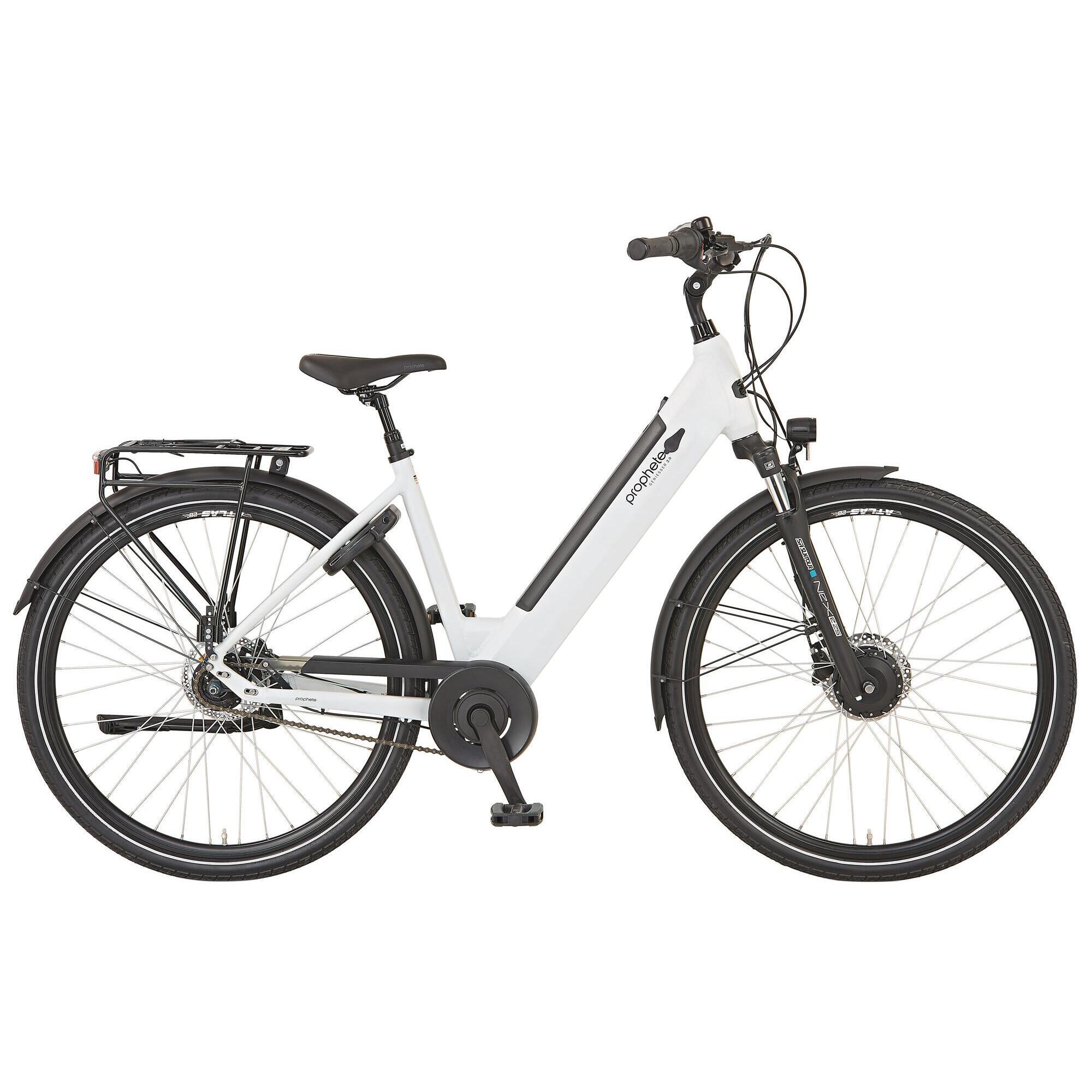 Prophete - Prophete Geniesser 2.0 Vélo Électrique De Ville 28 Pouces - Vélo Ville - Blanc - Decathlon