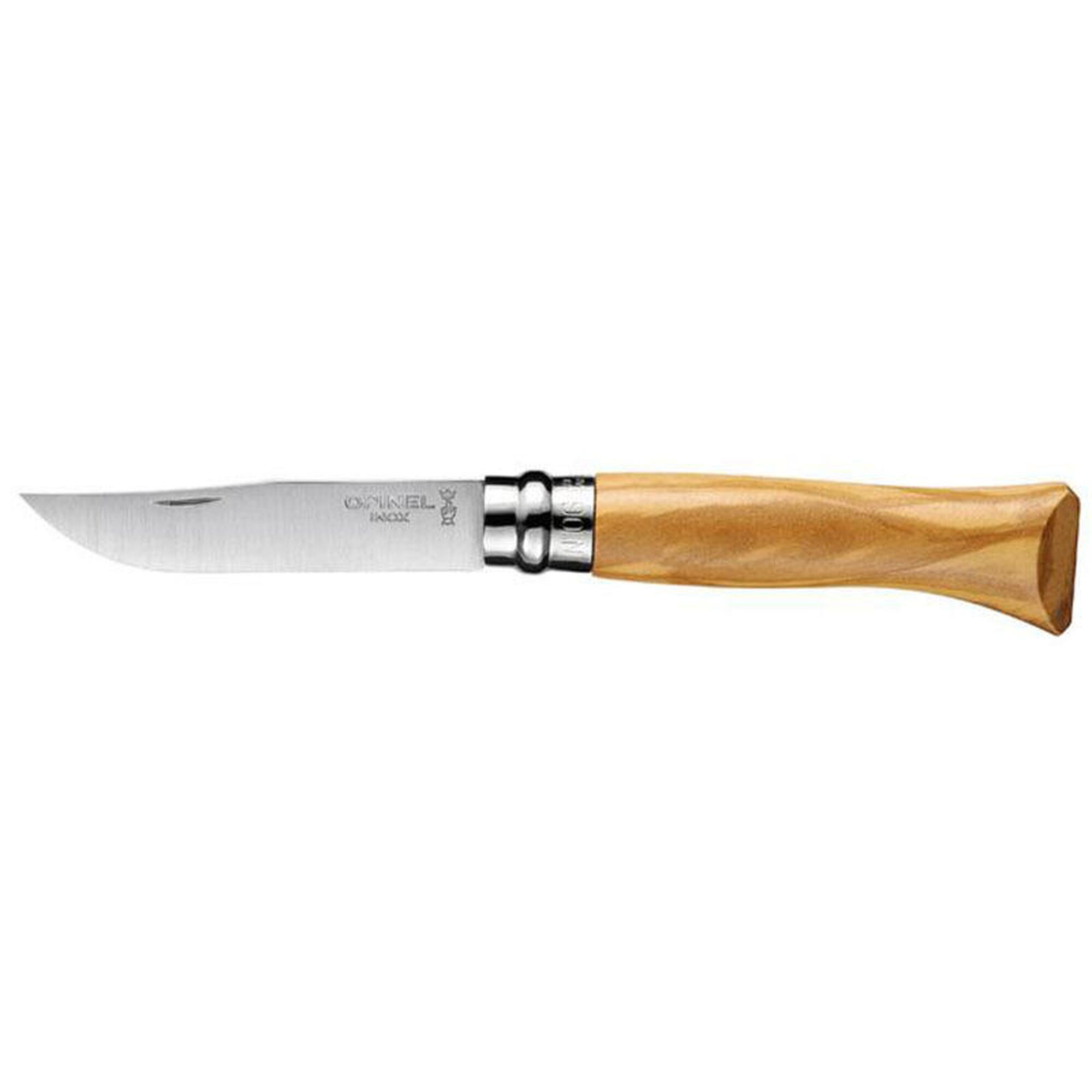 Opinel - Couteau Pliant No 6 Couteau De Poche Chêne Olive Noix Bois Padouk Acier - Couteau - Marron - Taille Unique - Decathlon