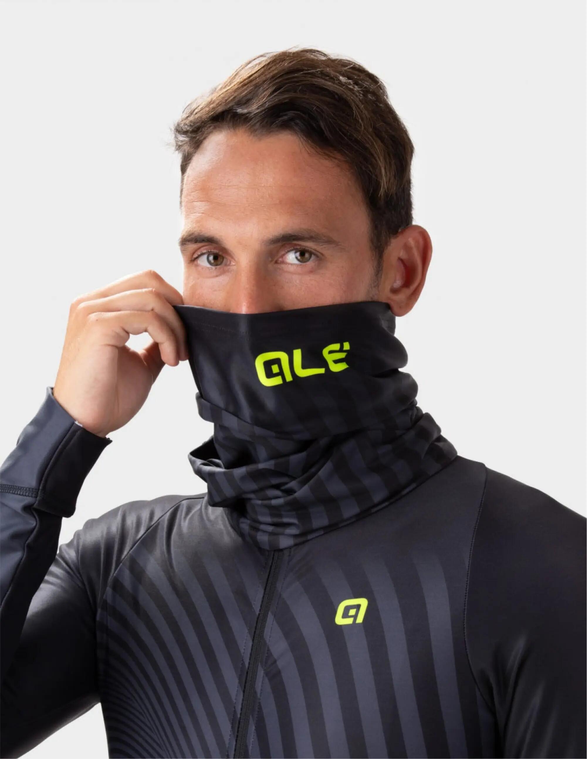 Komin rowerowy Alé Cycling Green Digital 3/4