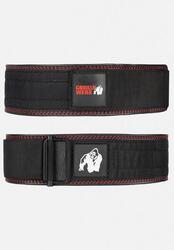 4 Inch Premium Leather Ceinture de levage - Noir