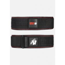4 Inch Premium Leather Ceinture de levage - Noir