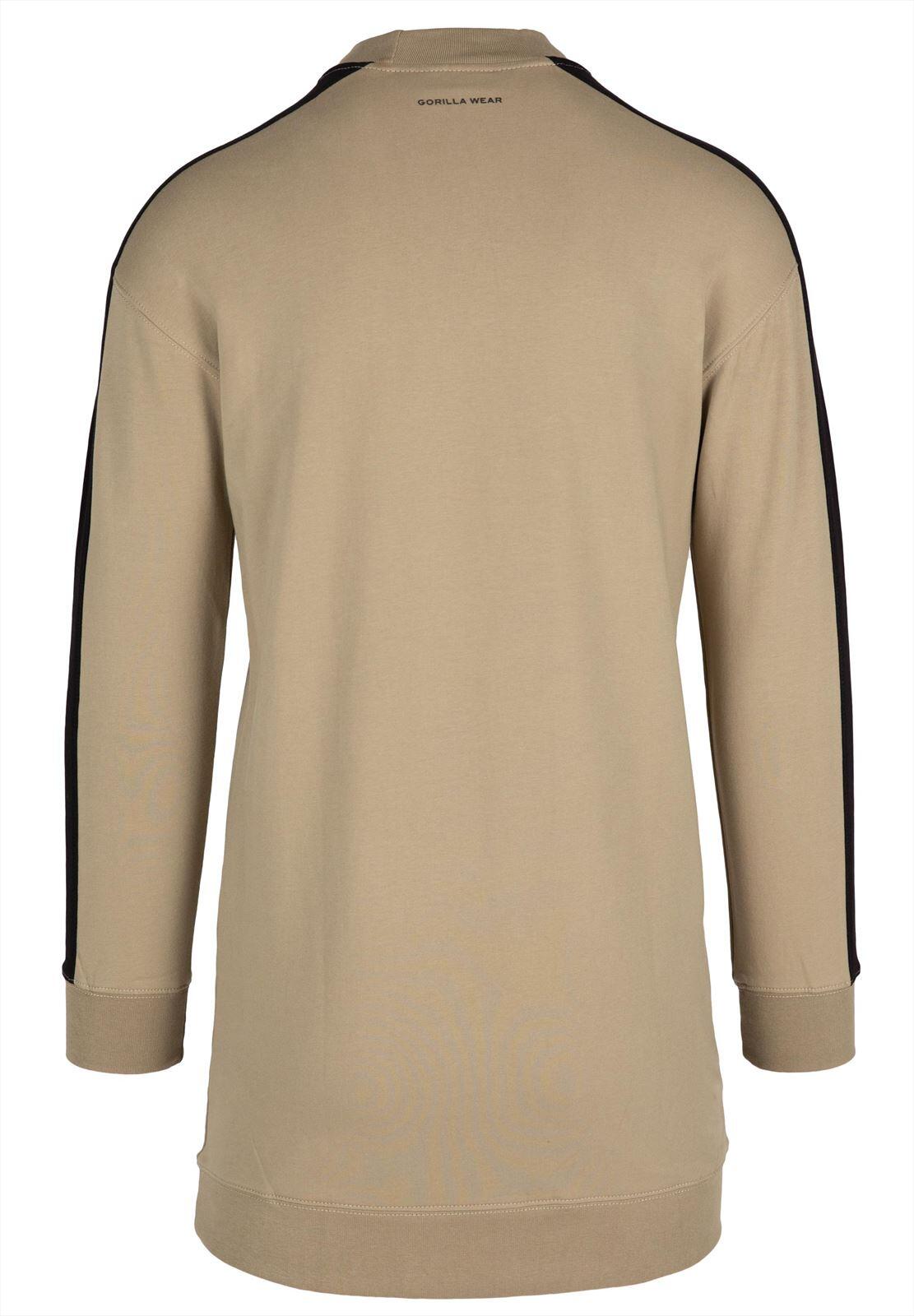 Isabella Vestido de sudadera - Beige 6/6