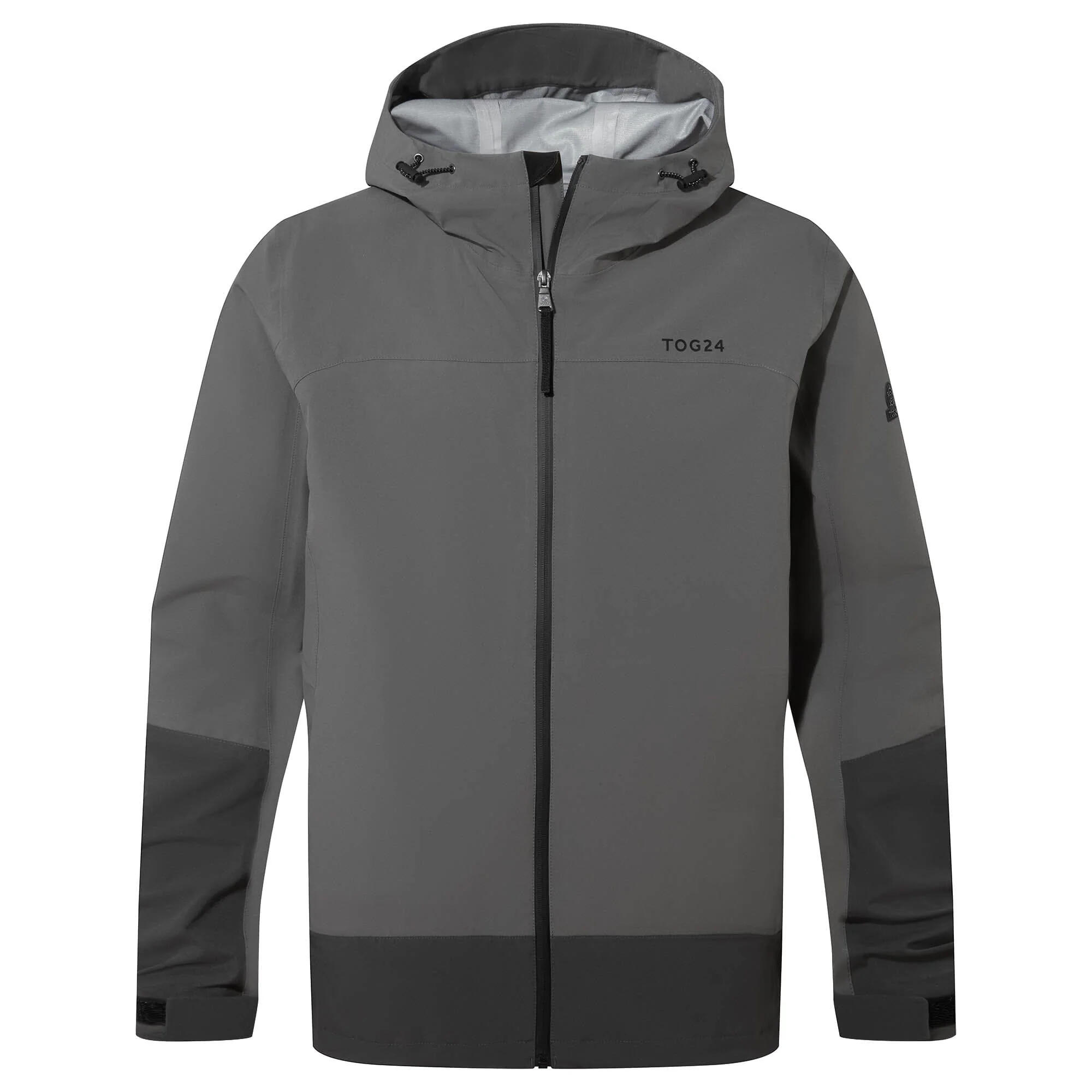 BOWSTON Men's Waterproof Jacket (Soot Grey)