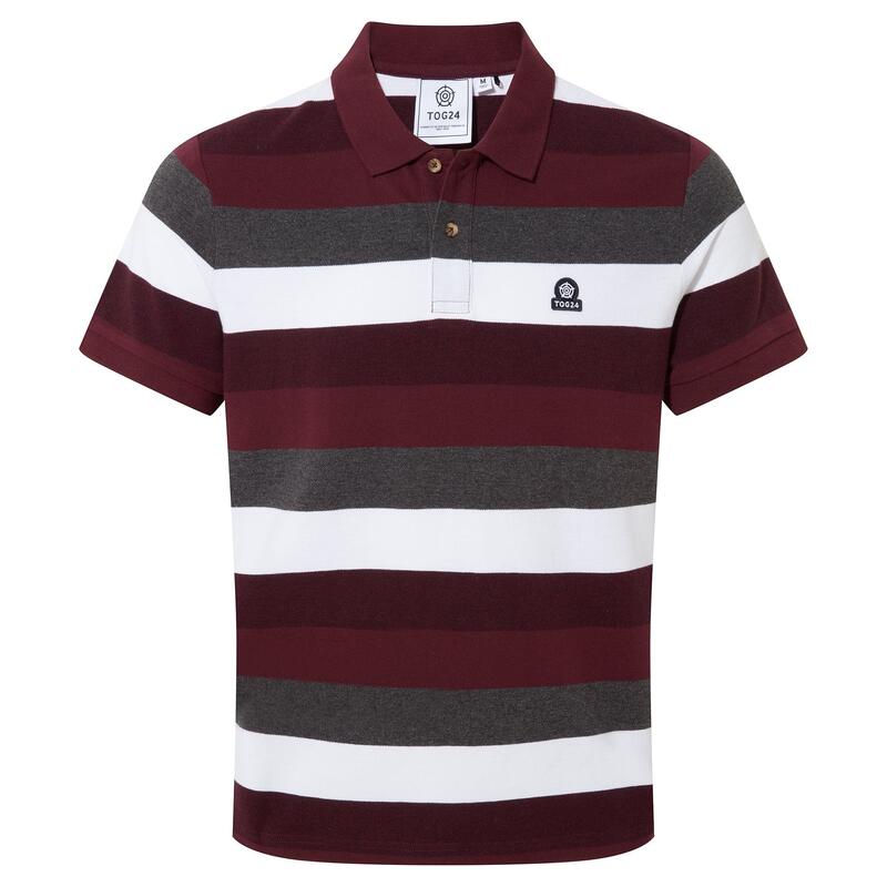 Polo FLAXBY Homme (Bordeaux foncé)