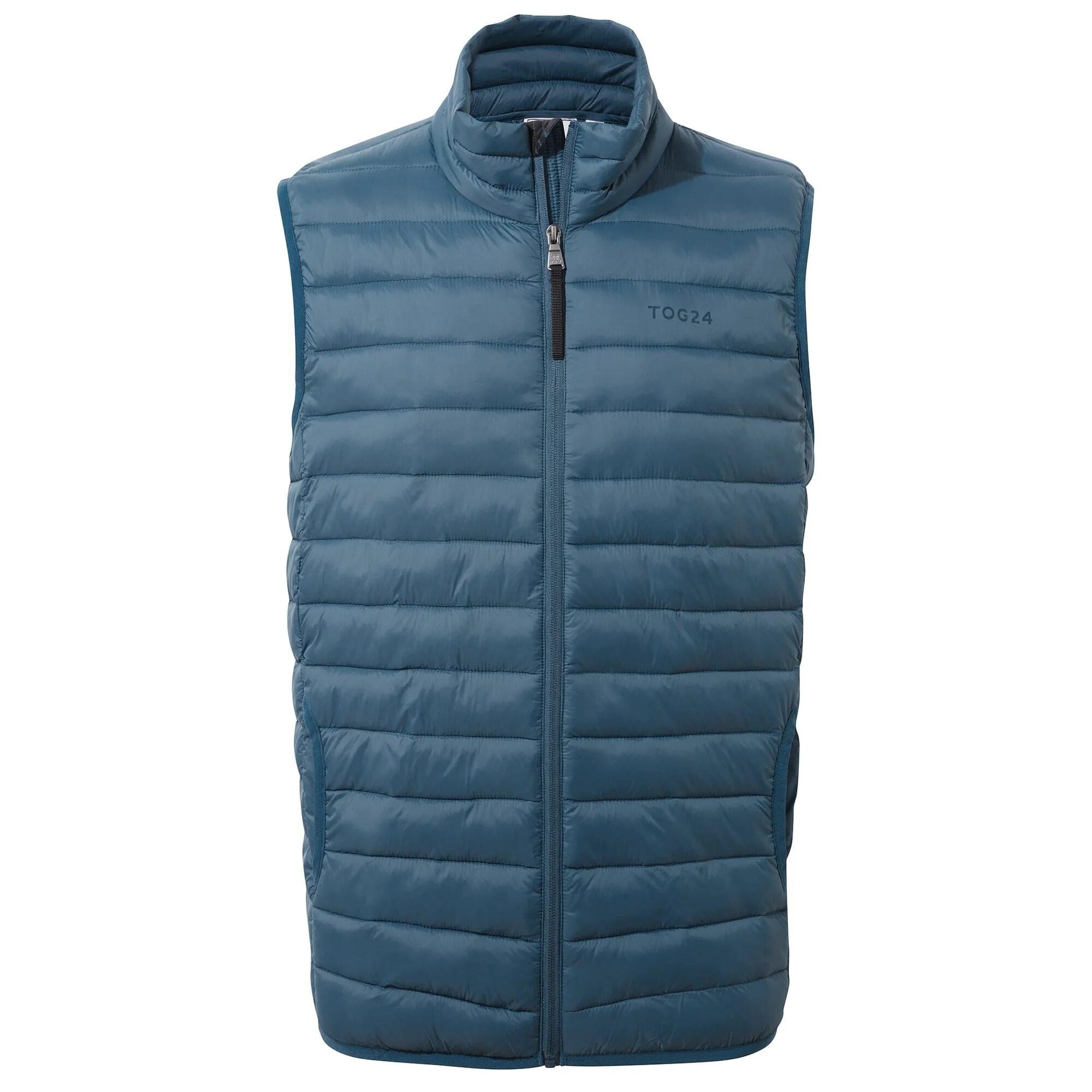 GIBSON Men's sleeveless jacket (Lagoon blue)