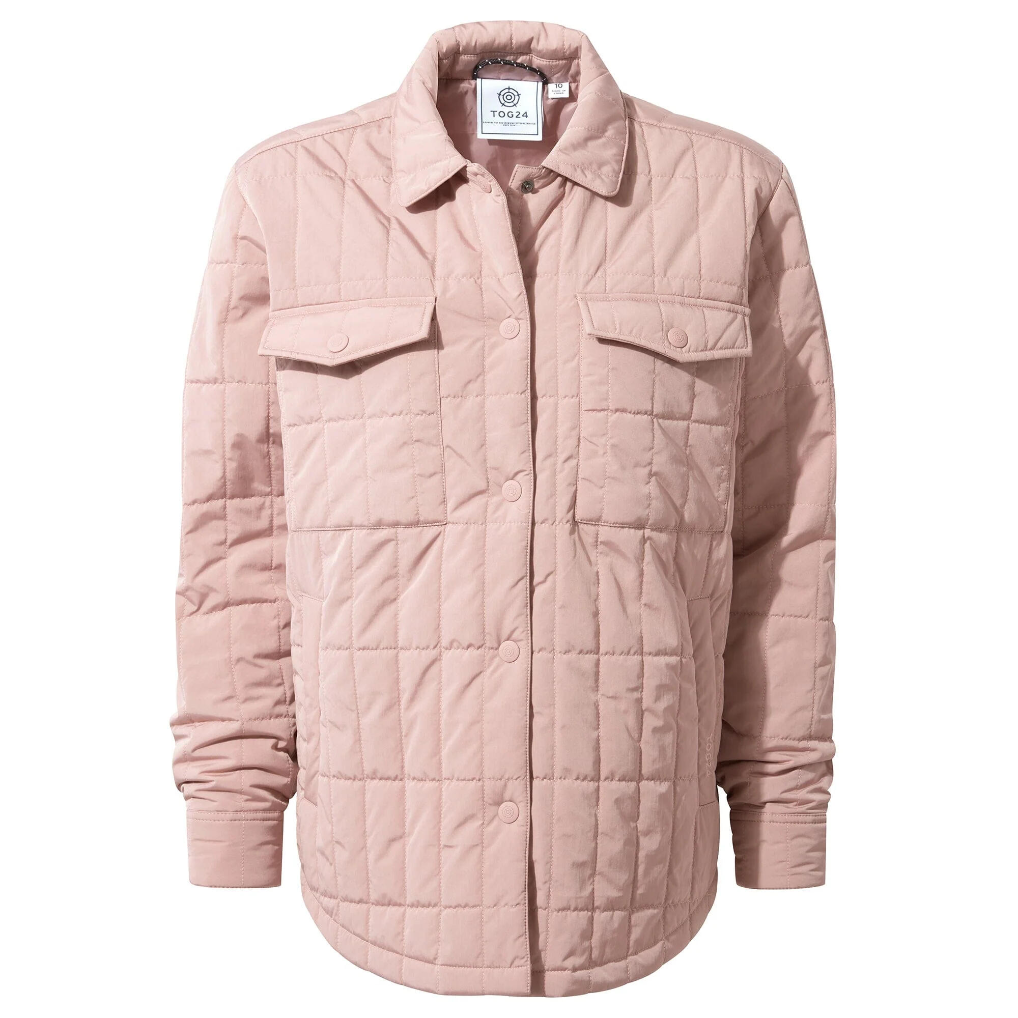 Women's RINDER shirt jacket (Faded pink)