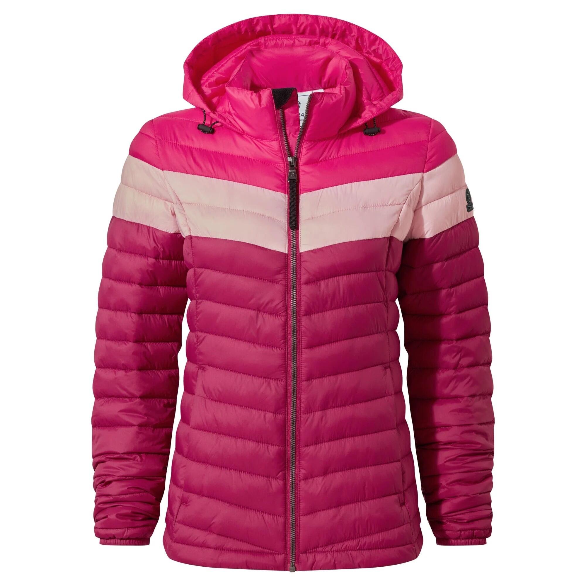 GARRISTON Women's quilted jacket (Raspberry / Magenta pink)