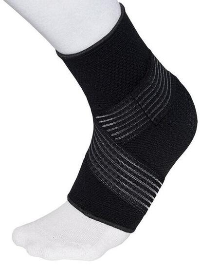 Attelle de cheville Medidu Premium (en noir et beige)
