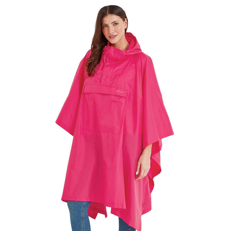 Poncho DRENCH Adulte (Rose magenta)