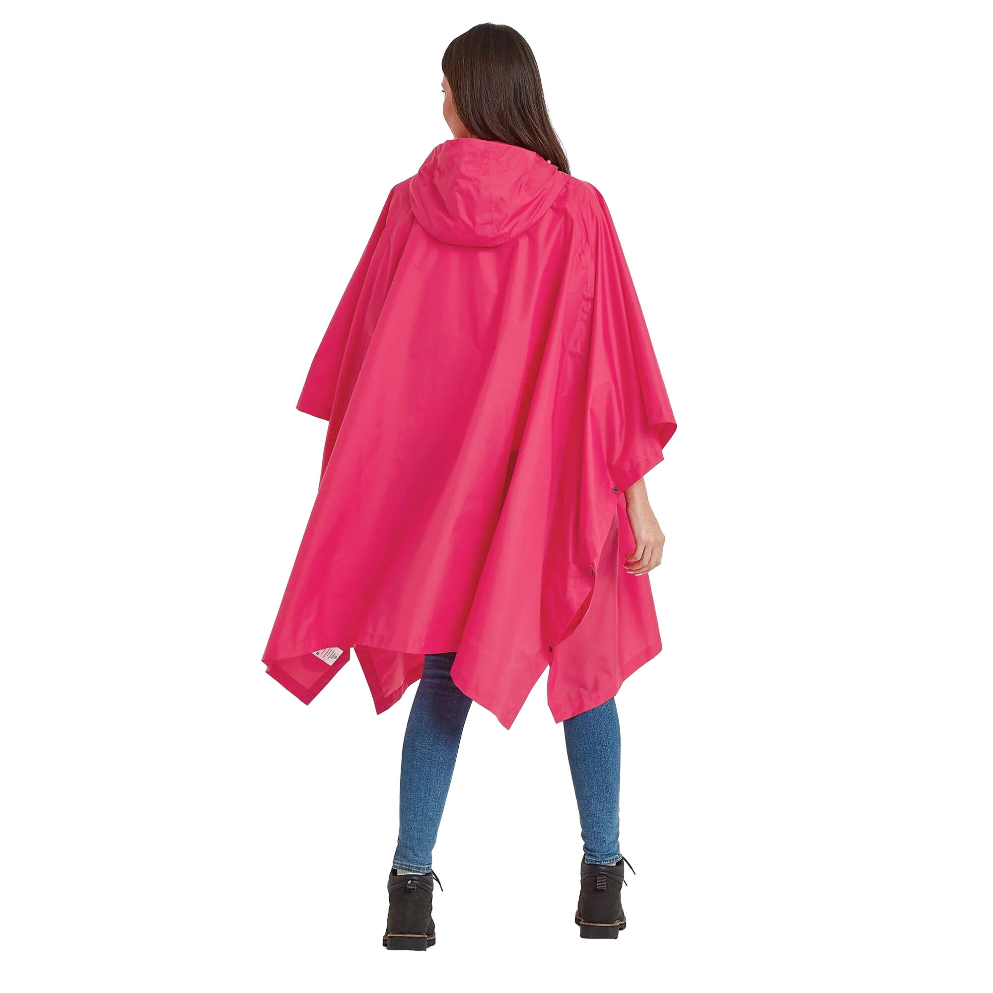 DRENCH Poncho adulto (rosa magenta)