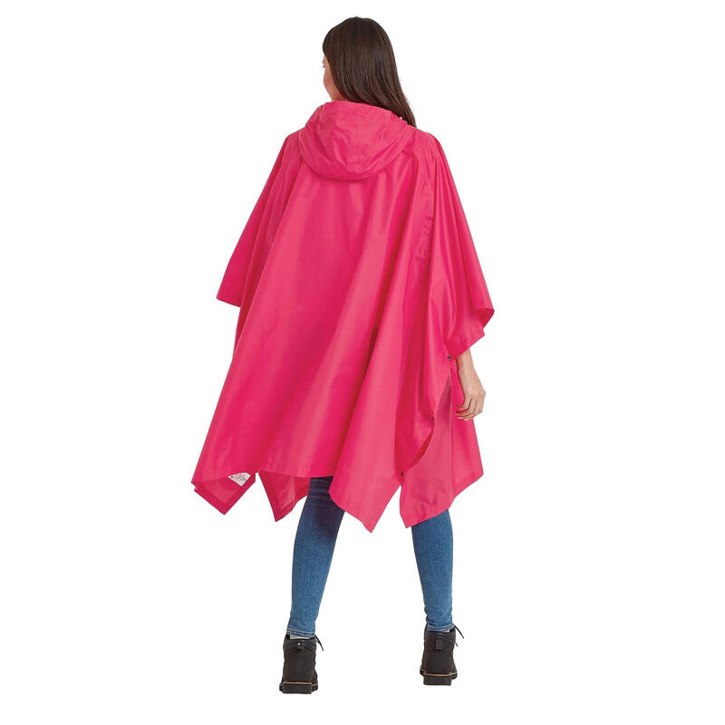 Poncho DRENCH Adulte (Rose magenta)