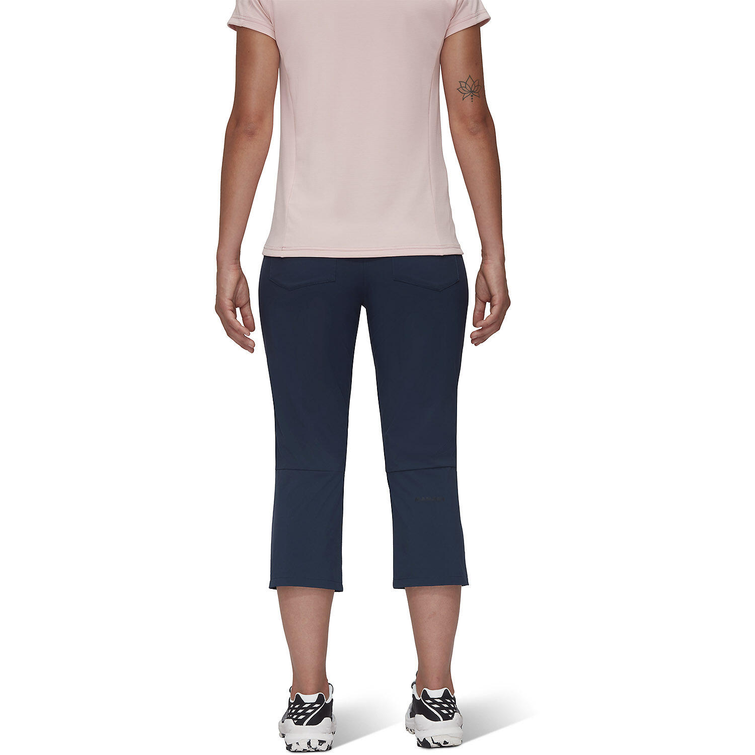 Pantalones cortos de trekking Mammut Runbold Capri para mujer 3/4