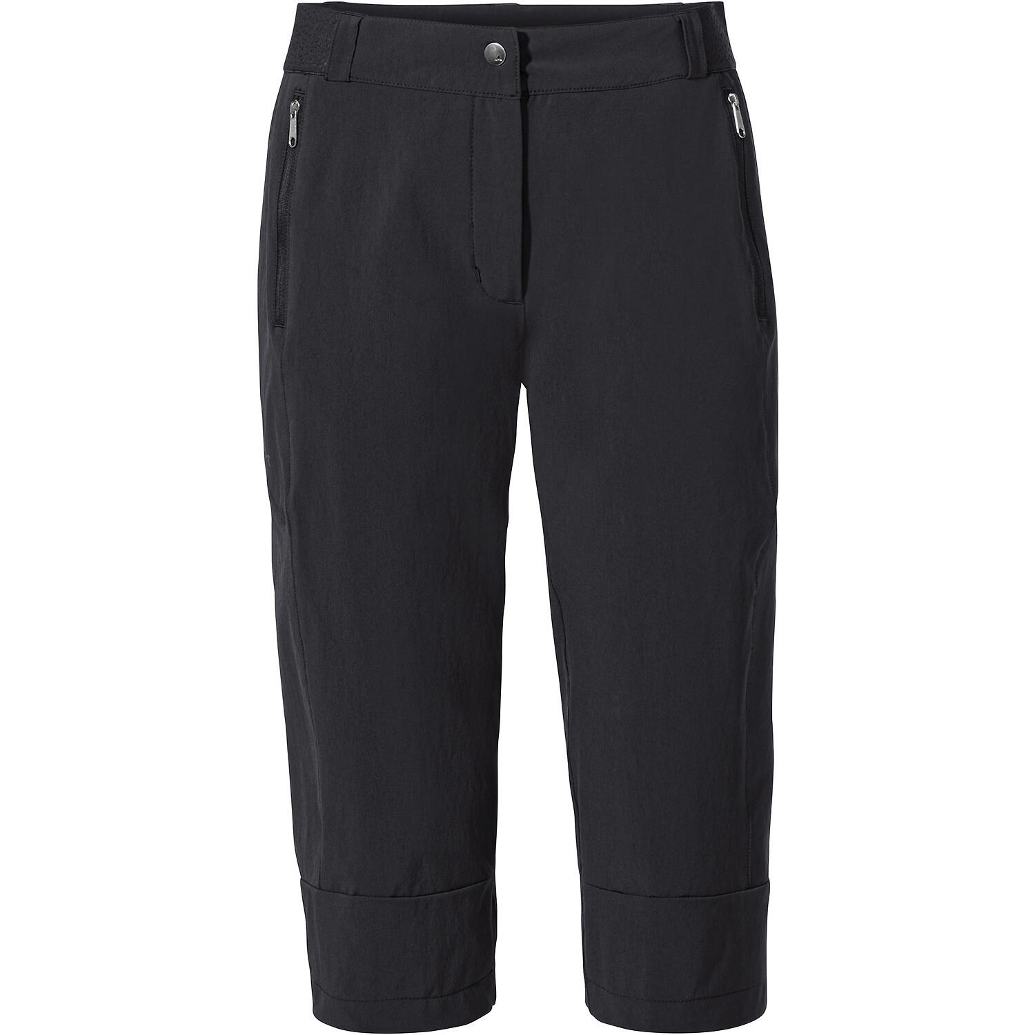 Vaude - Pantalon Femme Vaude Farley Stretch Capri Iii - Pantacourt - Noir - Decathlon