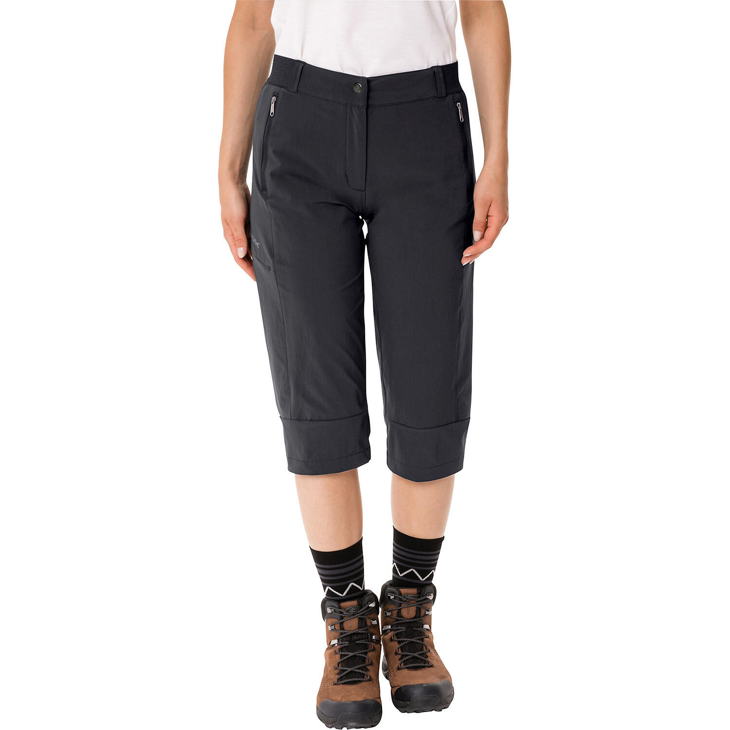 Calças mulher VAUDE Farley Stretch Capri III 3/6