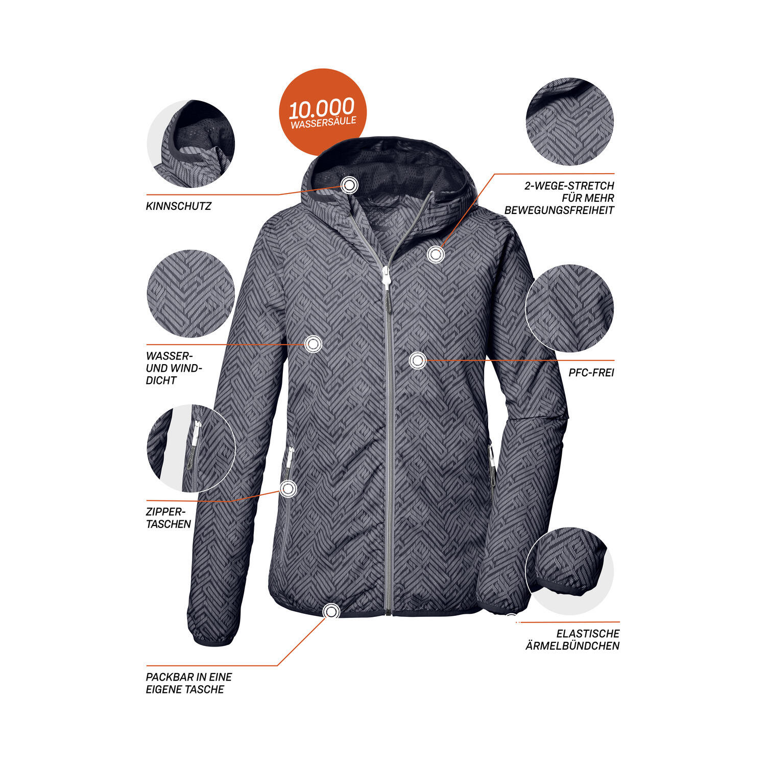 Outdoorjacke KOS 69 6/8