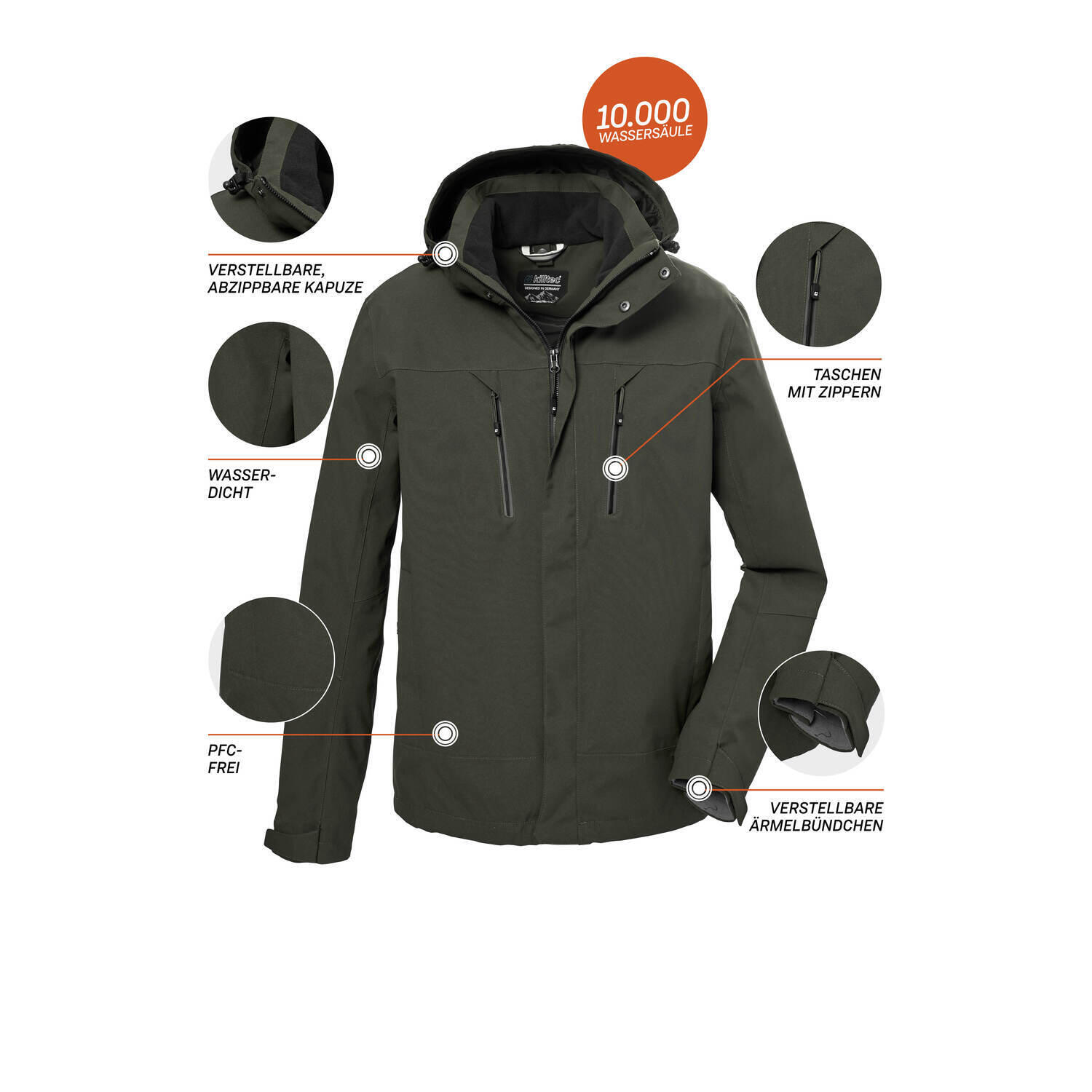 Herren Outdoorjacke KOW 192 6/6